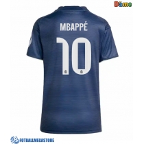 Fotballdrakt Dame Real Madrid Kylian Mbappe #10 Bortedrakt 2025-26 Kortermet